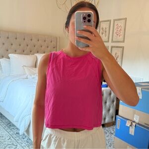 Lululemon Sculpt Cropped Tank